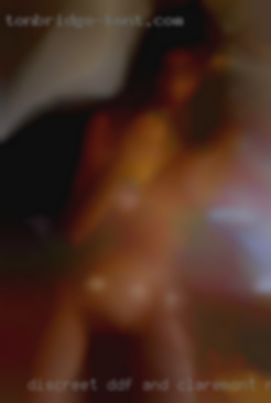 Discreet, ddf, and in Claremont, NH local.